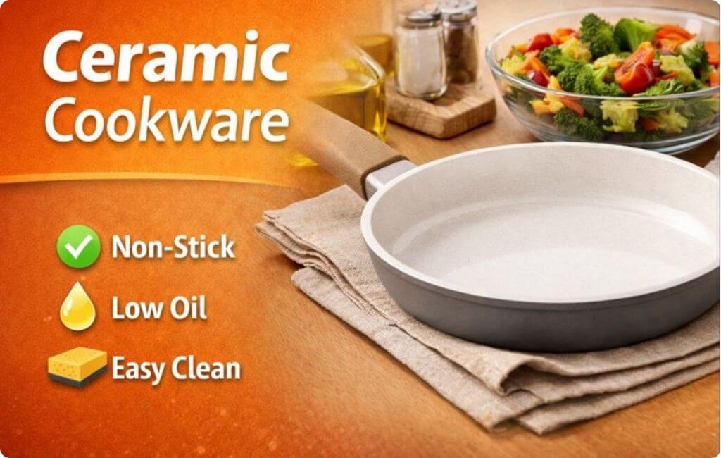 What is Ceramic cookware