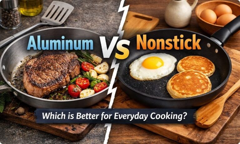 Aluminum vs Nonstick Cookware