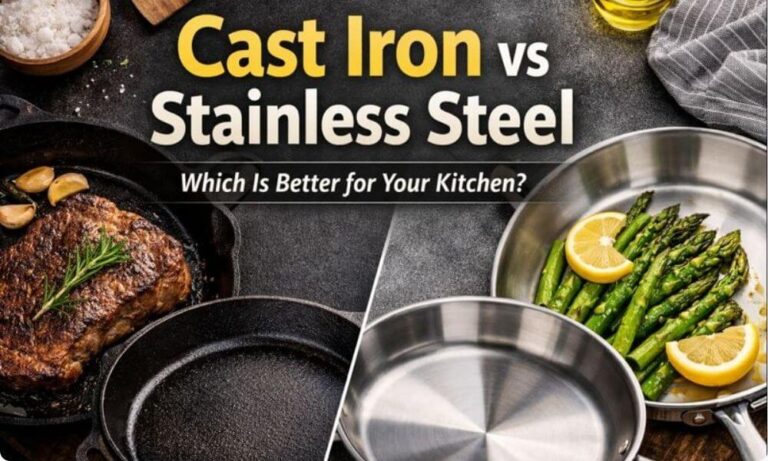 Cast Iron vs Stainless Steel