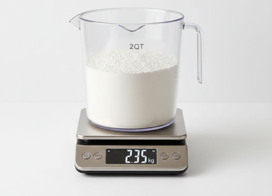 How Many Servings / Scoops Fit in 2QT