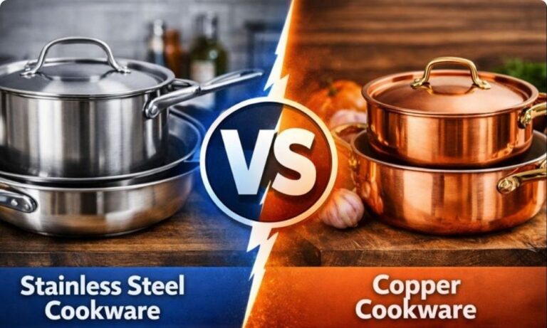 Stainless Steel Cookware vs Copper