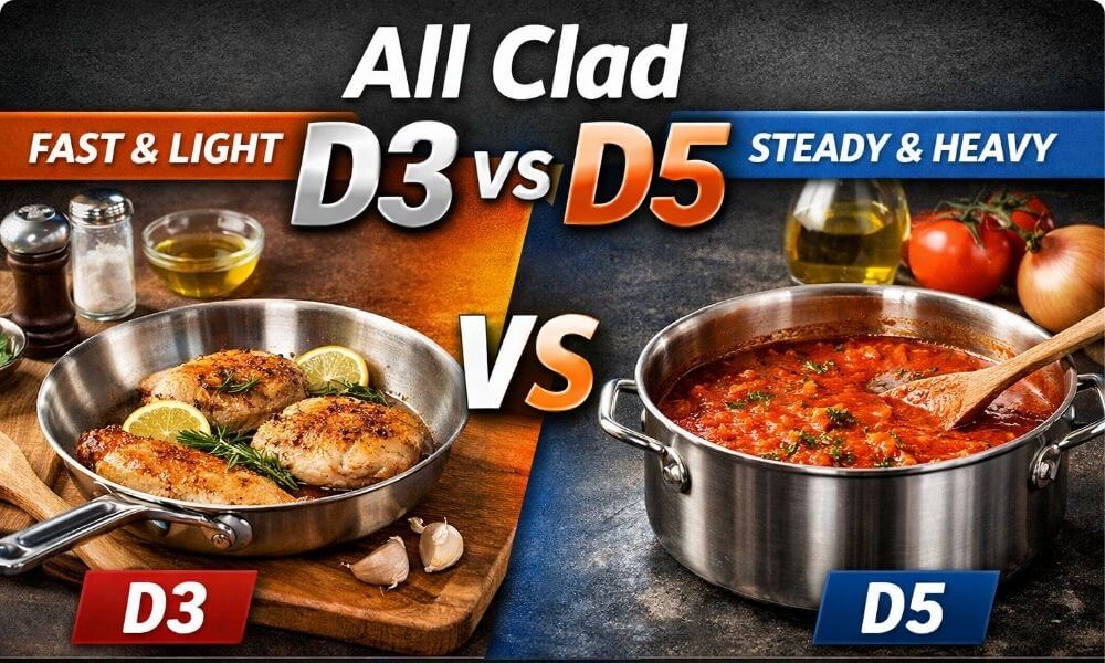 All Clad D3 vs D5