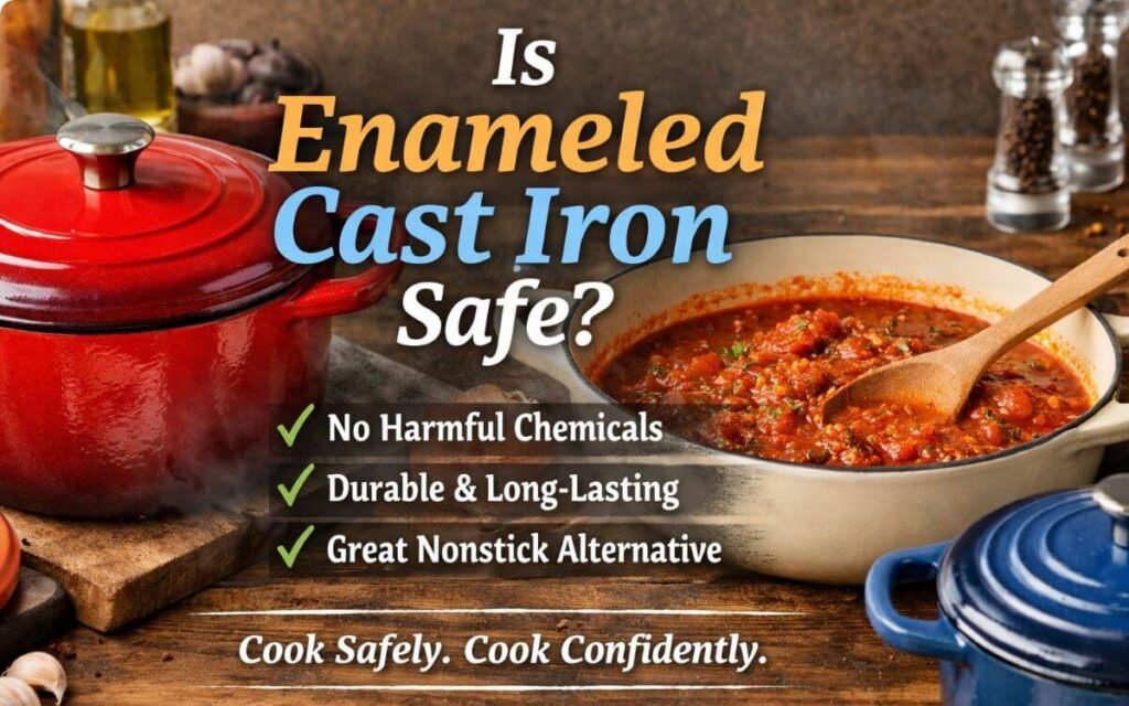 Is Enameled Cast Iron Safe